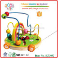 Wooden Beetle Racking Maze Beads Kids Toys for Sale